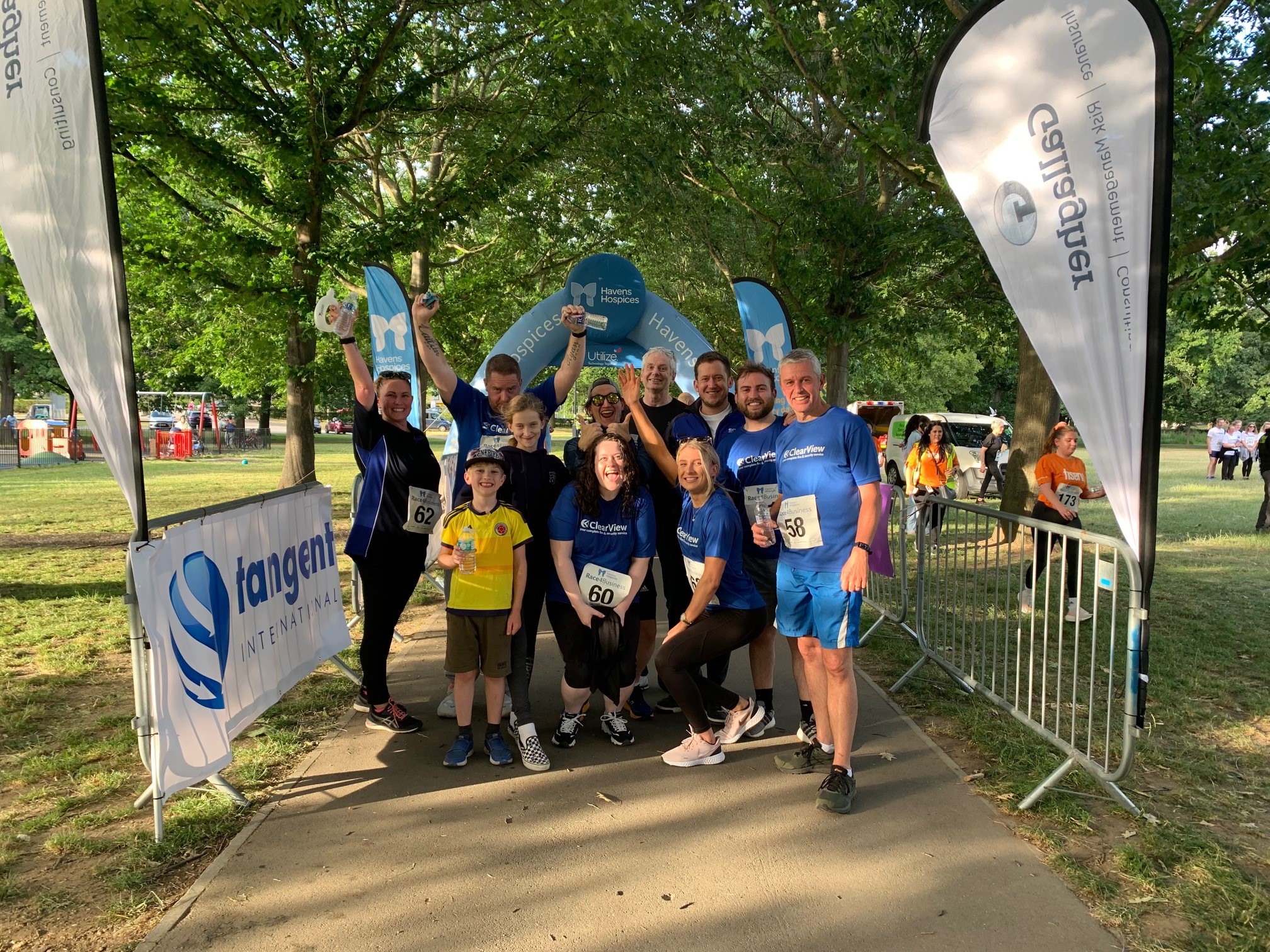 Completed Race4Business team photo